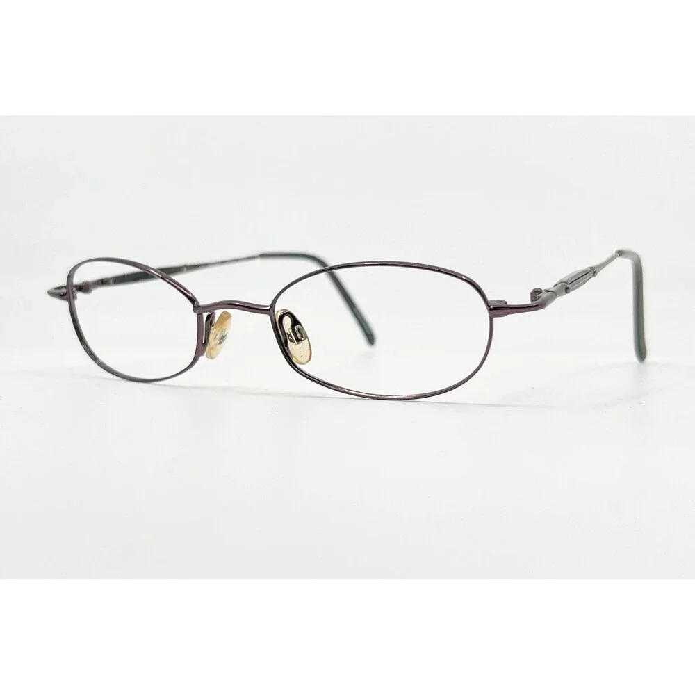Cosmopolitan Eyeglass Frames Women Purple Witty Port Oval 47-19-140